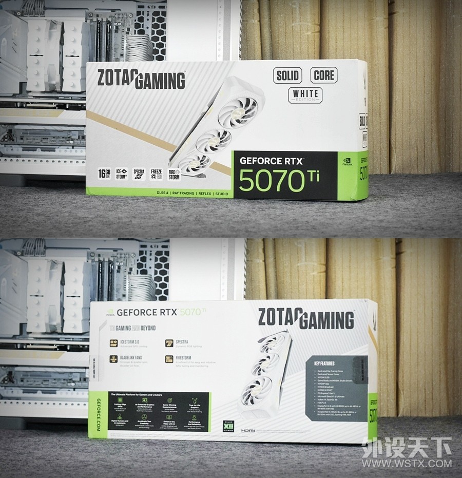 С���������ѡ ��̩RTX 5070 Ti 16GB SOLID CORE OC WHITEʵ��