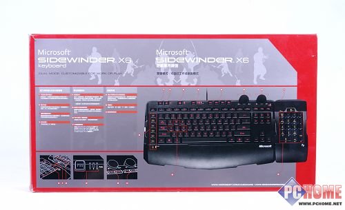 ��ת����΢��SIDEWINDER X6��Ϸ��������