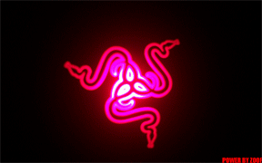 �����͸�����RAZER��ʵFANS����������ɫ����LOGOǽֽ����Ӿ�̬�汾��4��3����ǽֽ