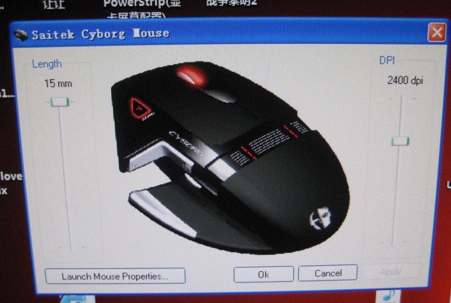 Saitek Cyborg Gaming Mouse���������⡣��Ƶ���ӣ�