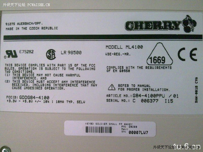 KBC֣Cherry 4100~