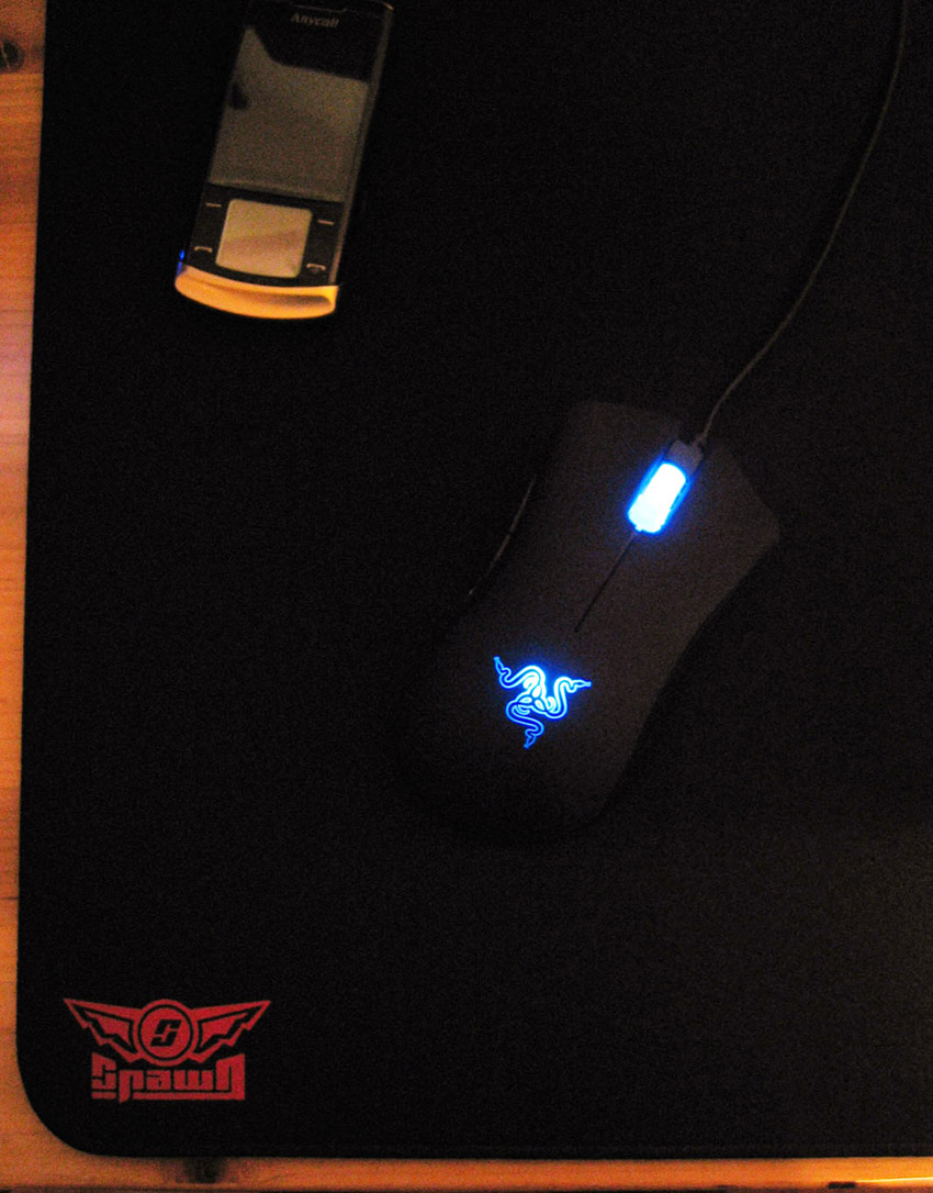 Razer DeathAdder + Zowie SpawN G-TF