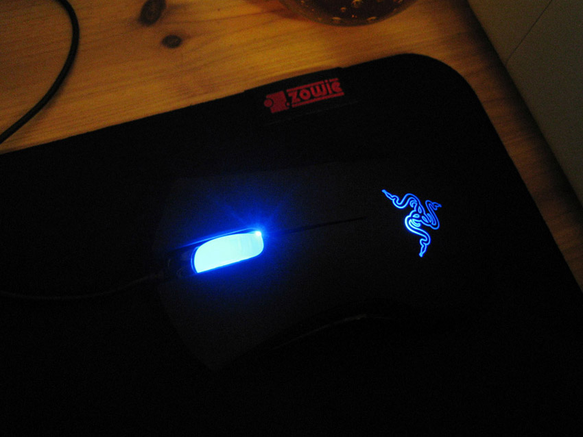 Razer DeathAdder + Zowie SpawN G-TF