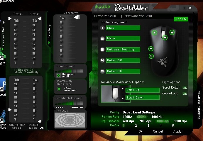 3500dpi Razer