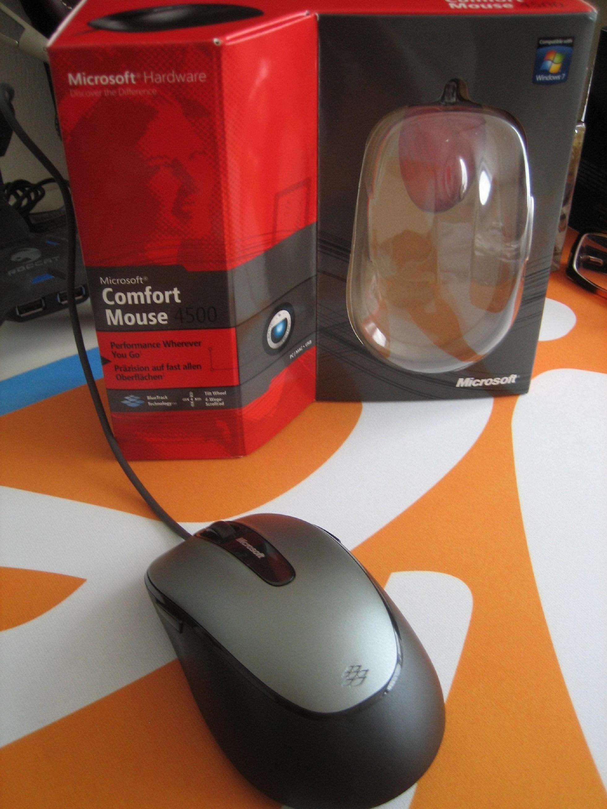 IO1.1�Ľ����ߣ�΢������Comfort Mouse 4500��һʱ�������ĵ�~
