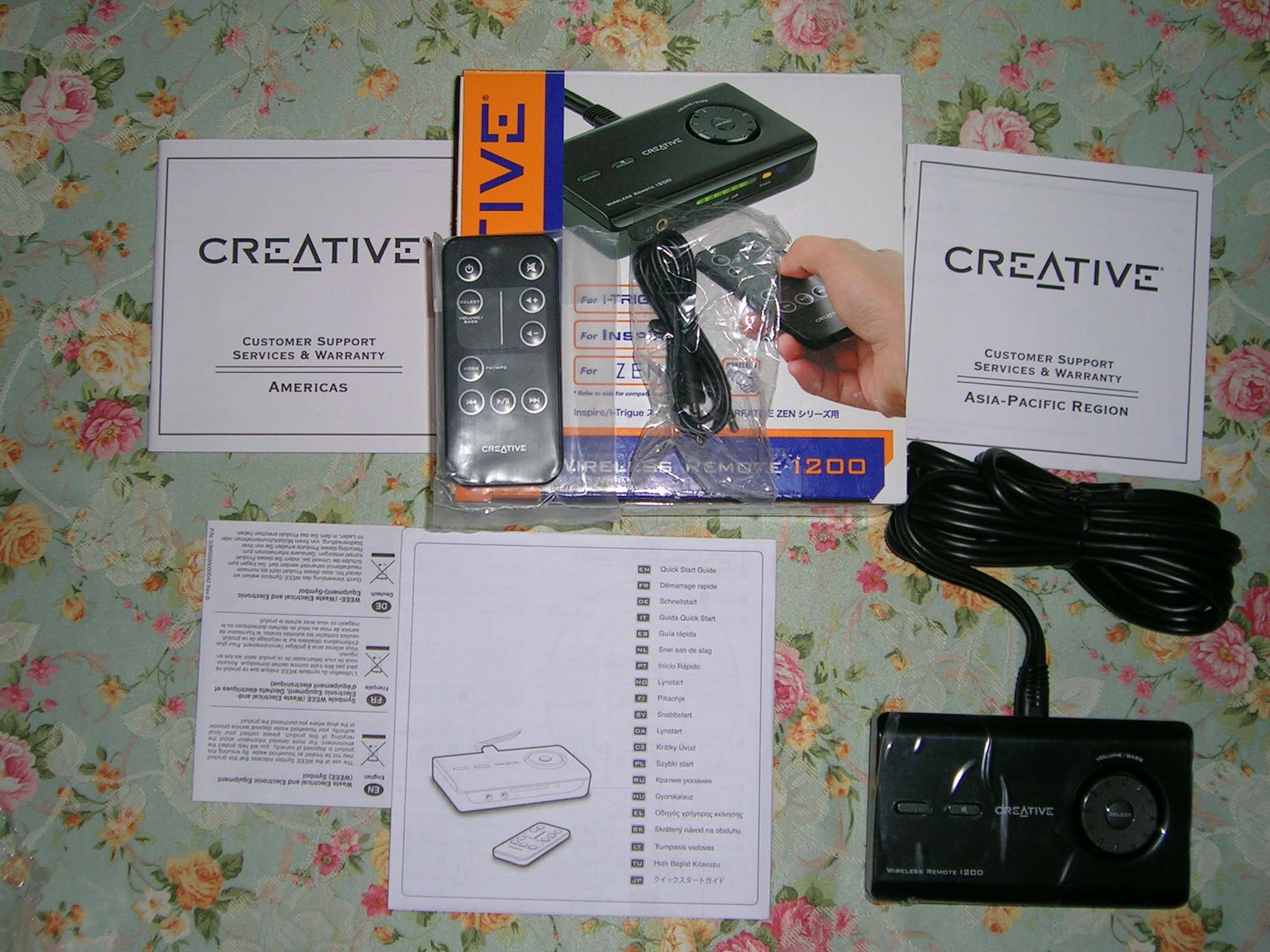�߿�תң�� Creative's Wireless Remote I200��ʹ�ø���