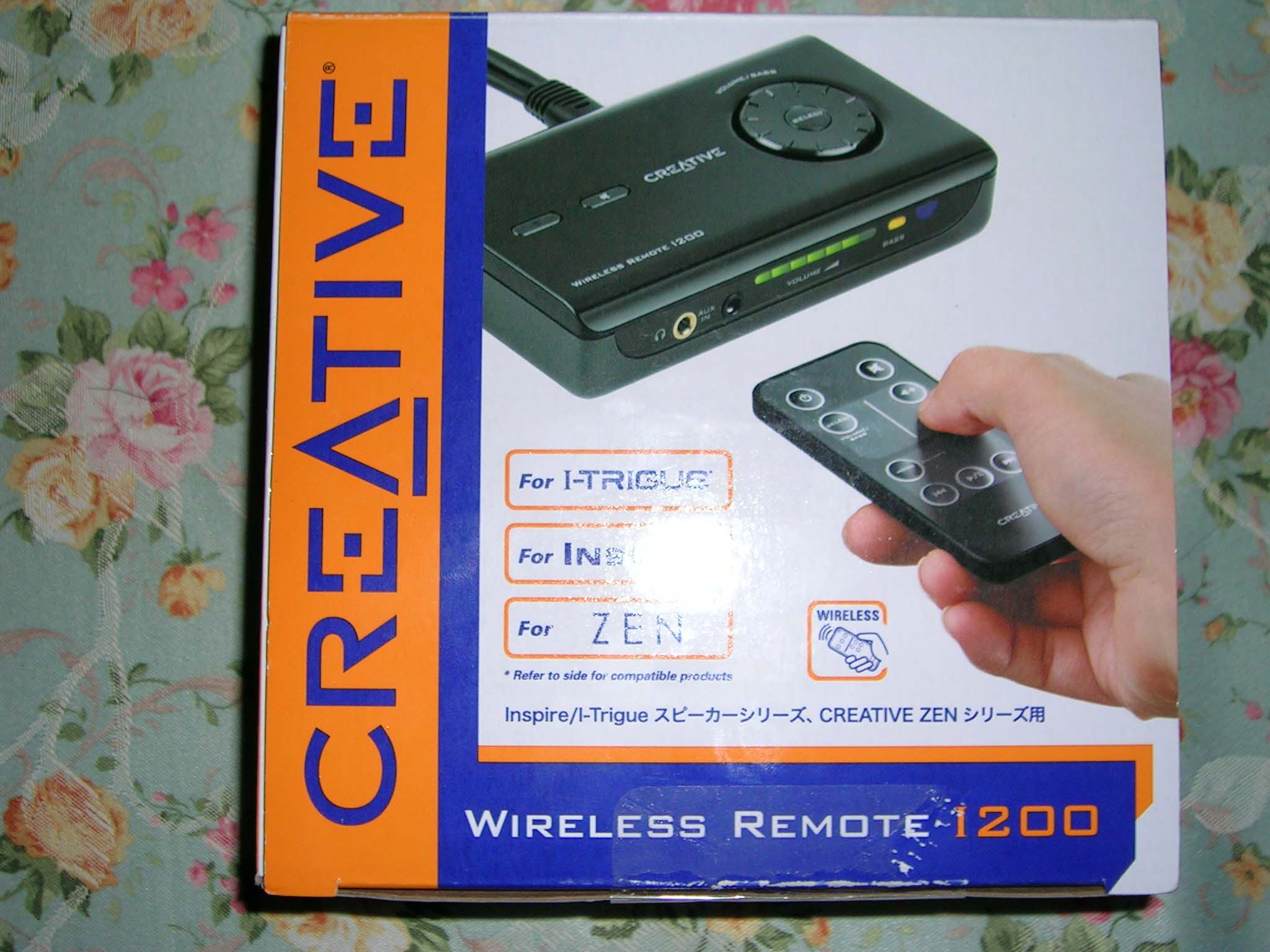 �߿�תң�� Creative's Wireless Remote I200��ʹ�ø���