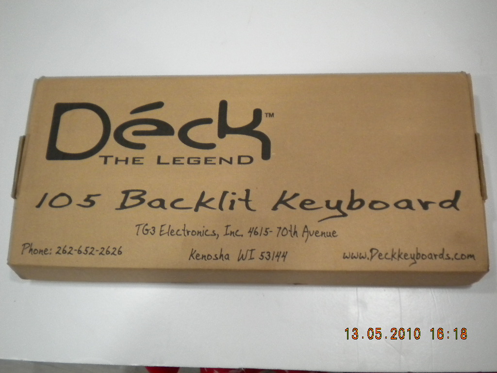 ��9.9��DECK 105��ɫ���̣�ʹ����Сʱ��FILCO80%�����