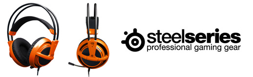���쵽�ˡ���SteelSeries Siberia v2 Full-size Headset Orange SE