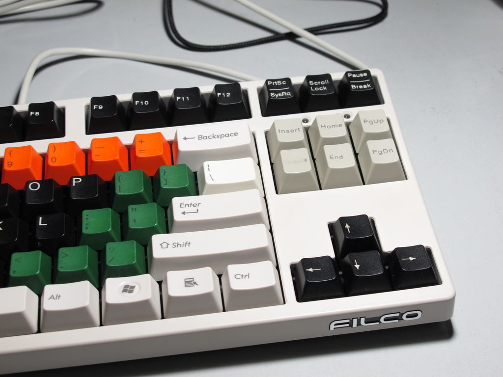 �ڶ��ѻ�е���֡���filco 80%�ײ裬���л�ɫPP~