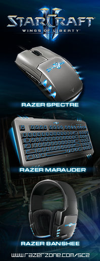 Razer™ Spectre StarCraft II Gaming Mouse