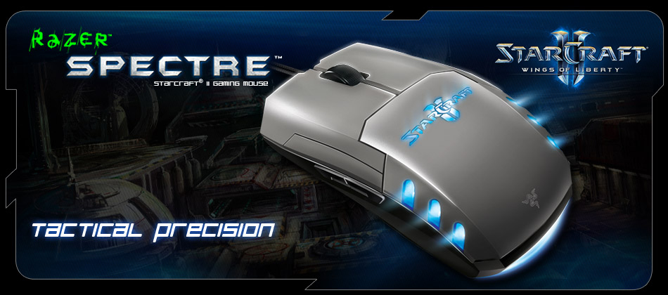Razer™ Spectre StarCraft II Gaming Mouse
