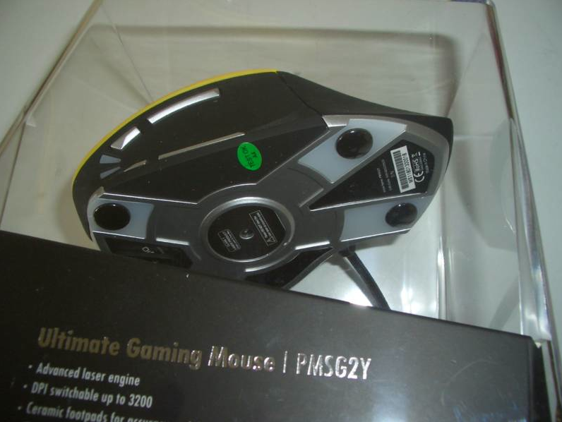 �Sɫ���X����Prestigio Ultimate Gaming Mouse PMSG2 5040DPI Yellow