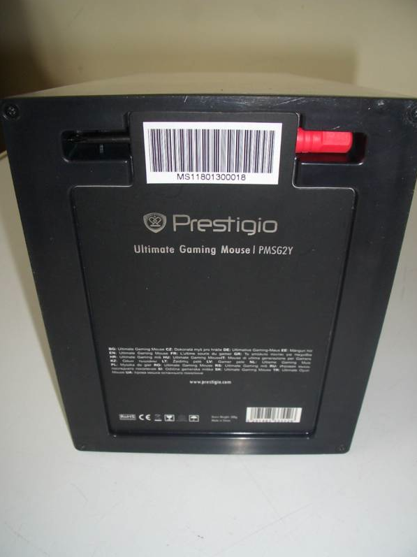 �Sɫ���X����Prestigio Ultimate Gaming Mouse PMSG2 5040DPI Yellow