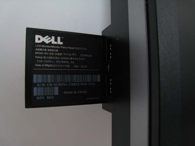 ����DELL 2209WA IPS���ӽ���ʾ��  9����