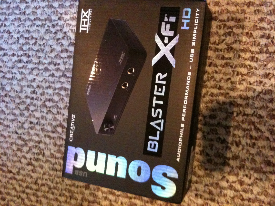 creative  X-fi HD usb