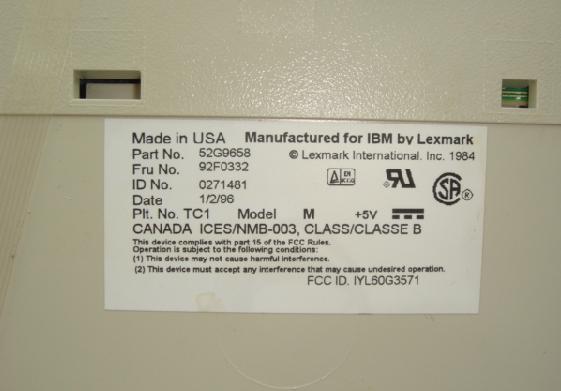 һ��IBM�ļ��� ����� MODEL M