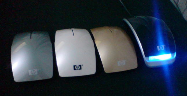 HP optical mouse