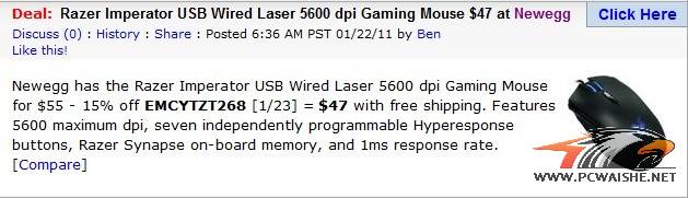 ��Newegg) Razer  ������``���������� ��֪��ֵ����