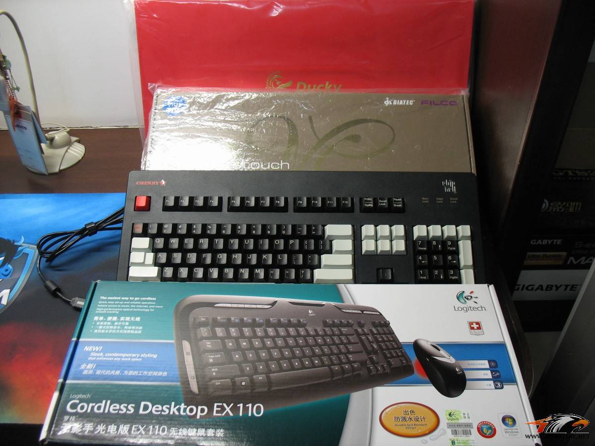 ��������Filco 104�׺ڡ�KBC 104PBT���п̼�ñ��Ducky�������桢Cherry3494�����
