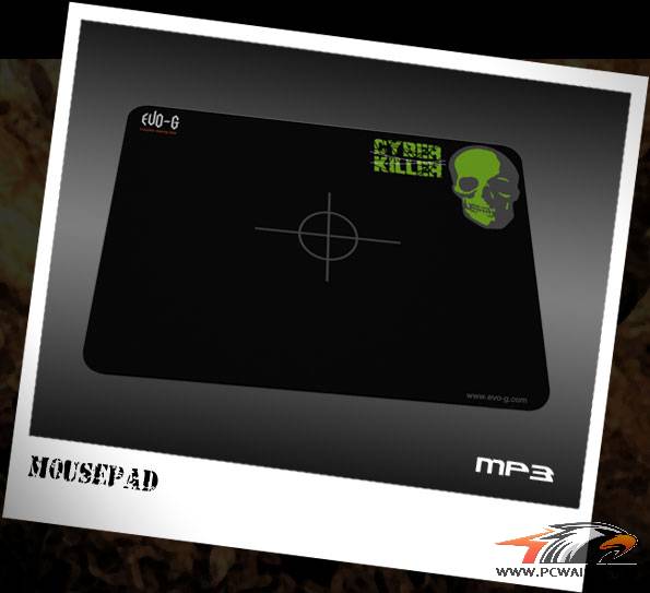 Evo-G MP3 Gaming Mousepad