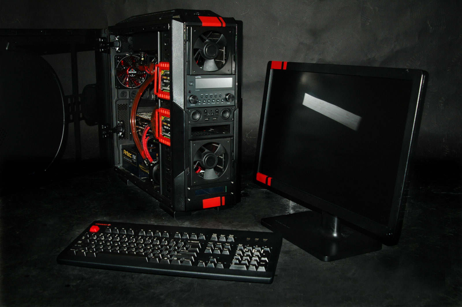 Bitspower+ROG+Antec+������+Benq.Cherry���ḽ��....4W����������