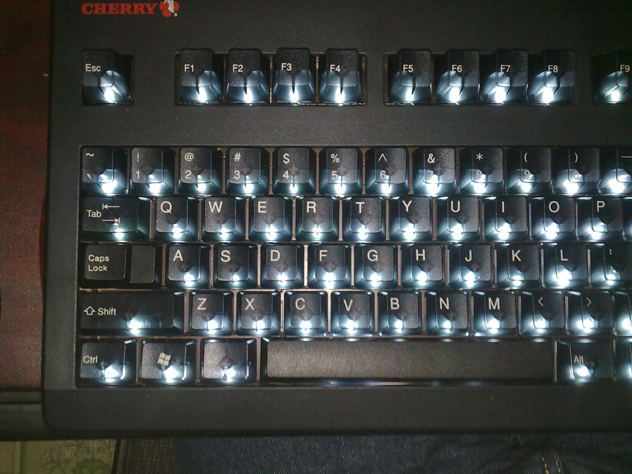 ڰCherry G80-3494 ȫװLEDˣ˰װ͸ñЧ
