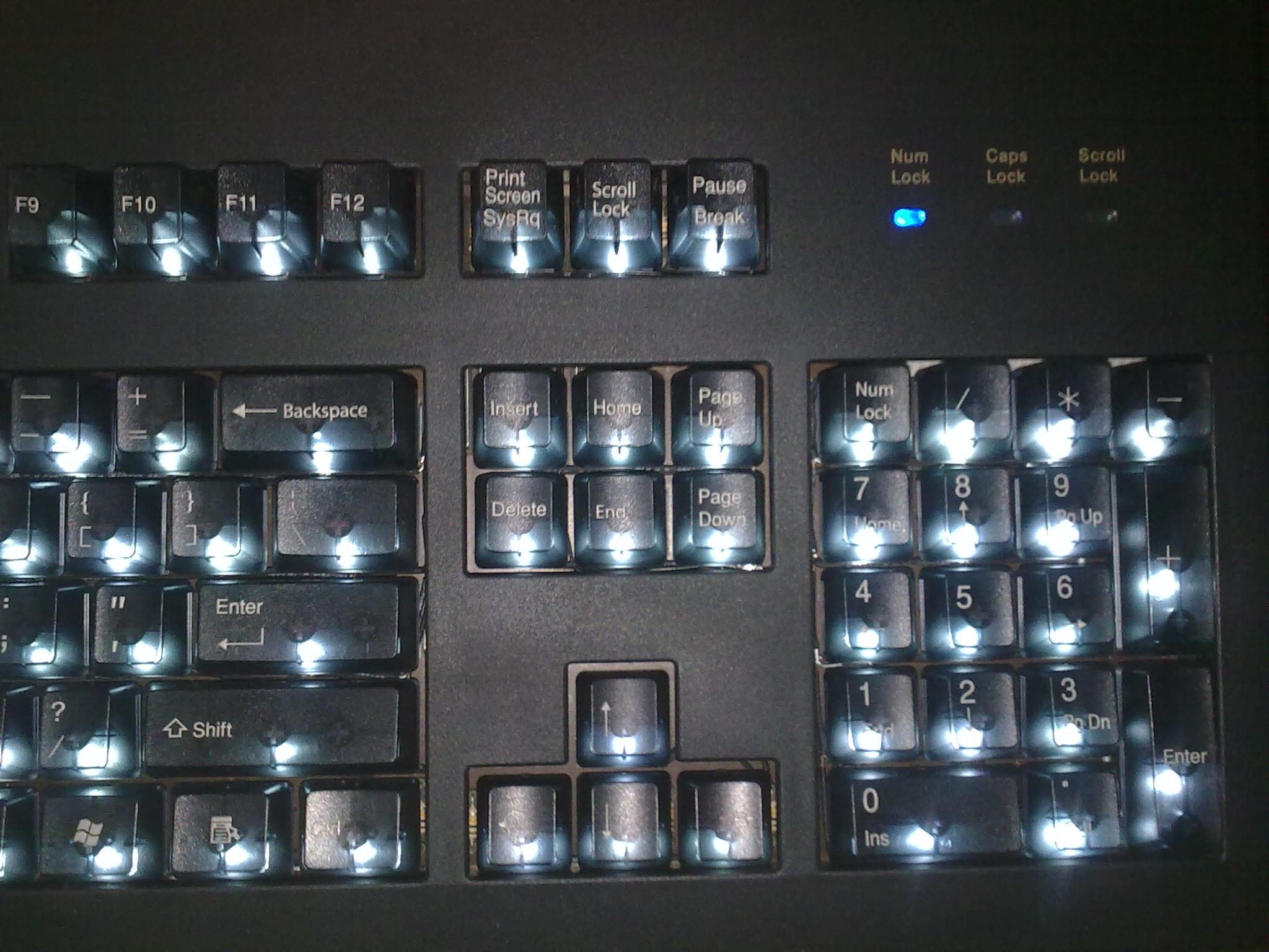 ڰCherry G80-3494 ȫװLEDˣ˰װ͸ñЧ
