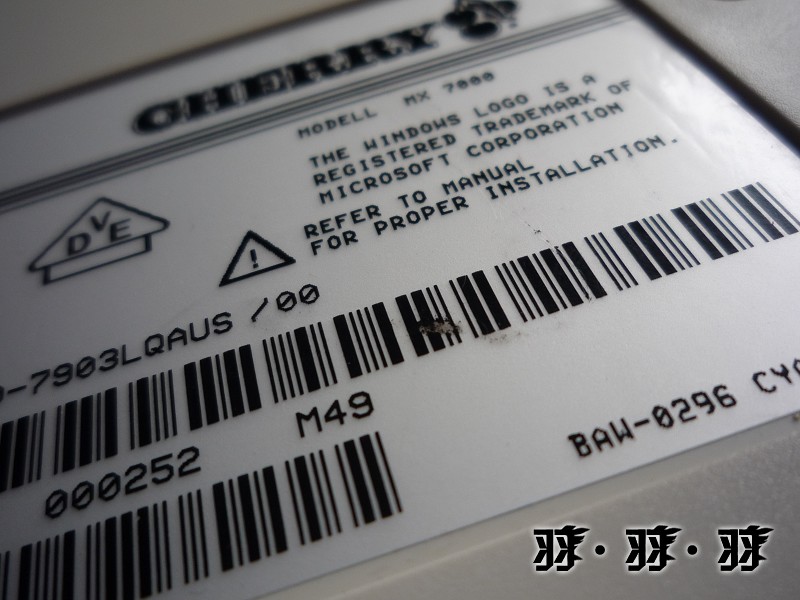 �ټ���֣�Cherry MX7000 G80-7903