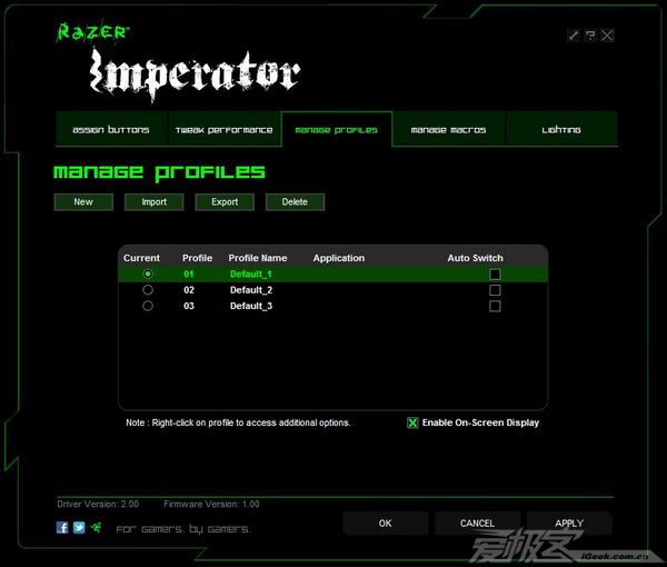 RAZERߵimperator 4G⡢Լ3.5GԱȡͼ