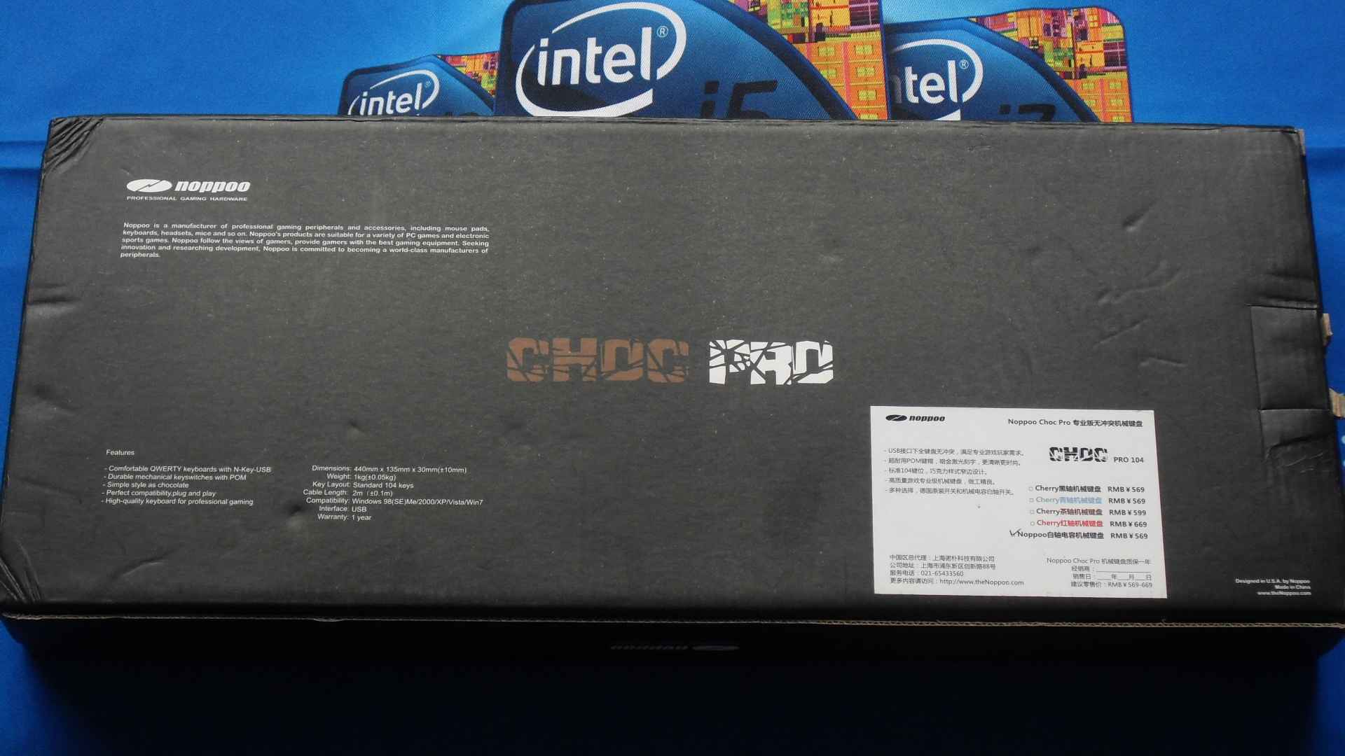 NOPPOO CHOC PRO 104���޳�������ʽ��е���̸���