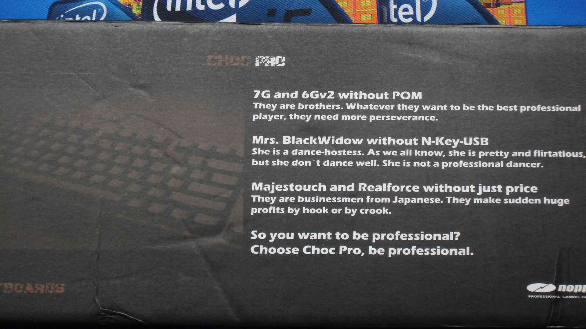 NOPPOO CHOC PRO 104���޳�������ʽ��е���̸���