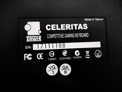 --==ZOWIE CELERITAS�����е����������==--