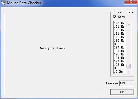 Ϊʲô�����޼�G1��mouse rate checker ������������ġ�������