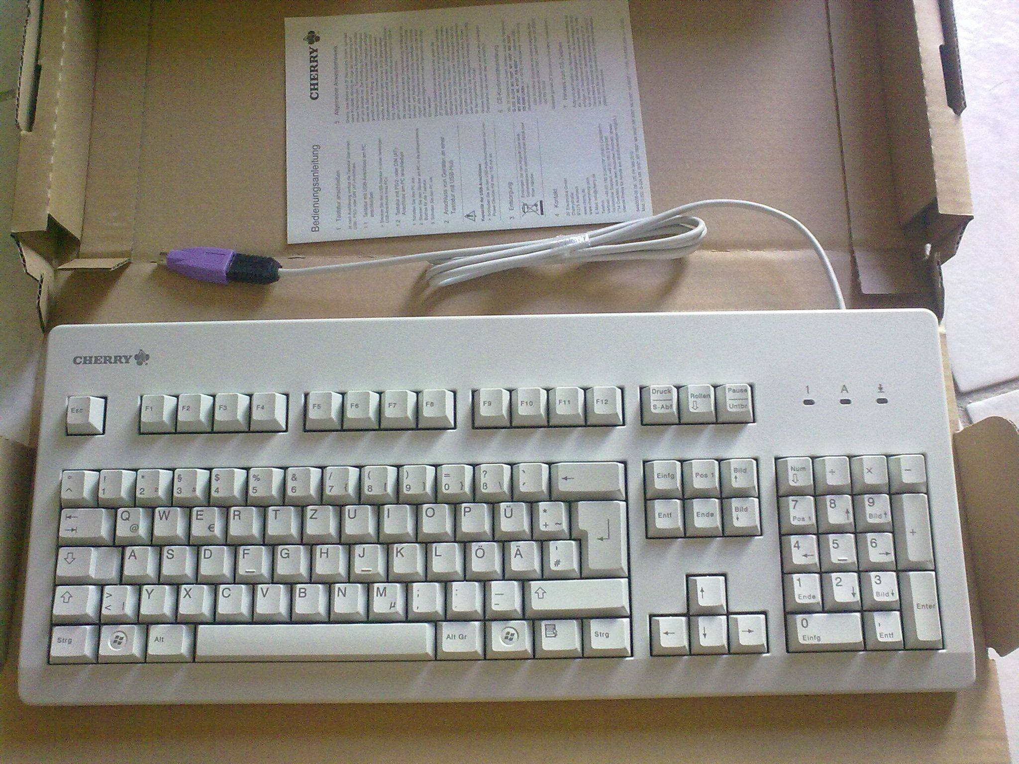 ����Cherry G80-3000�����е����