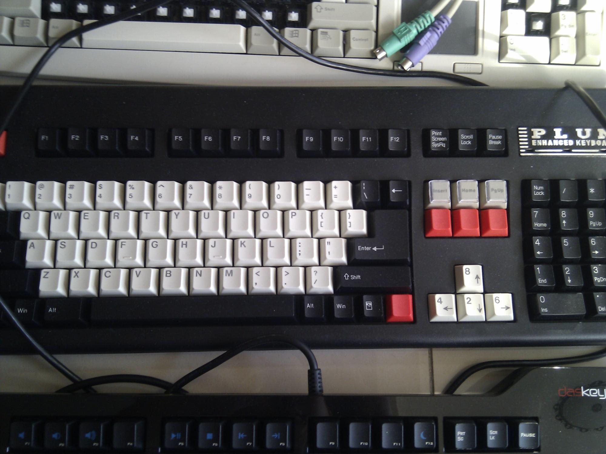 ���������ּ��̣������������( ��ʣ���������IBM model-m��