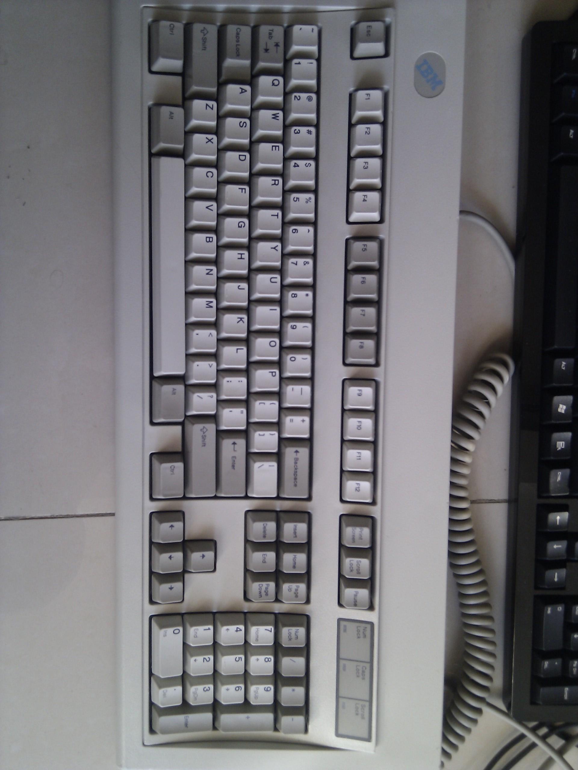 ���������ּ��̣������������( ��ʣ���������IBM model-m��