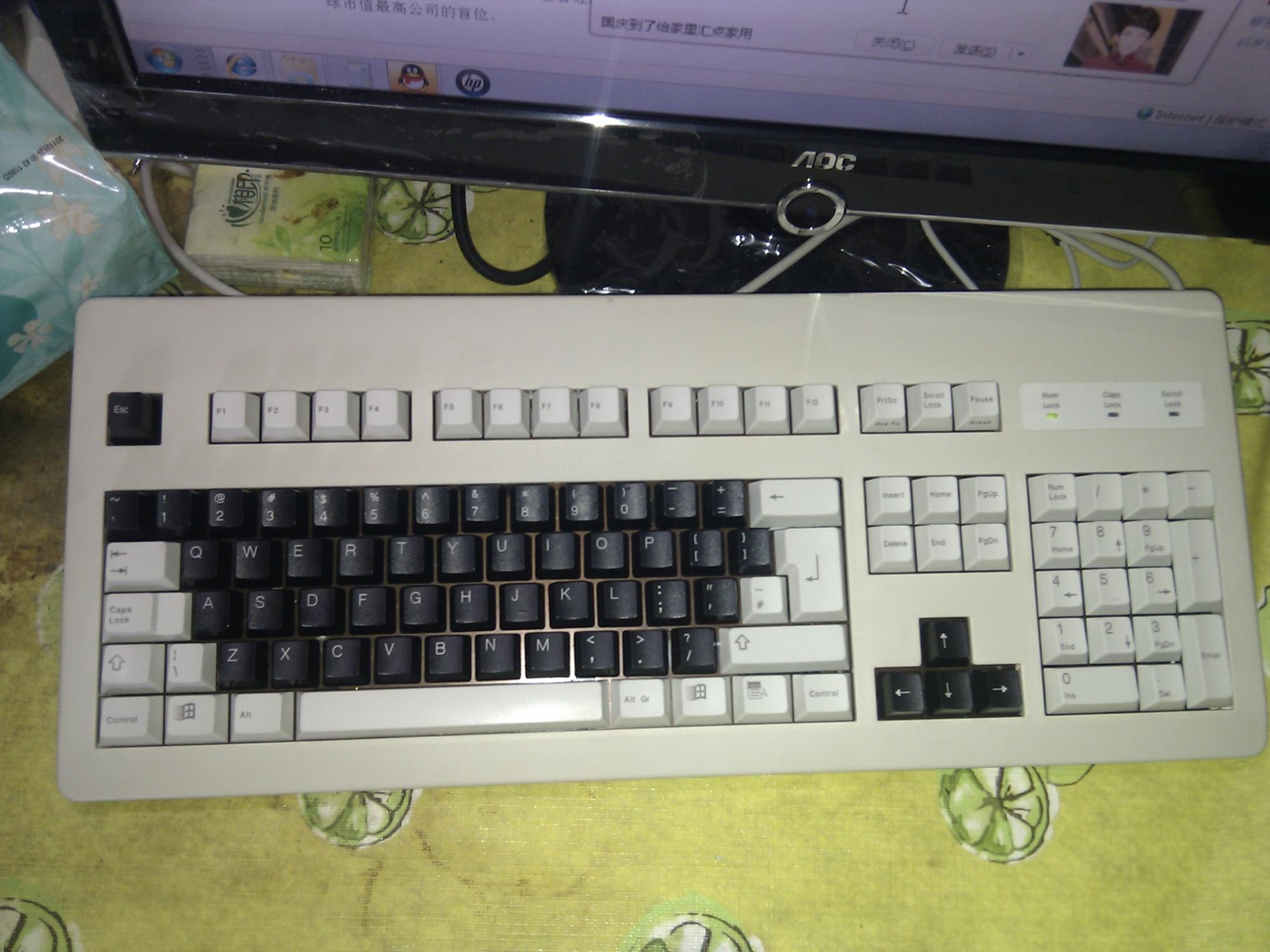���������ּ��̣������������( ��ʣ���������IBM model-m��