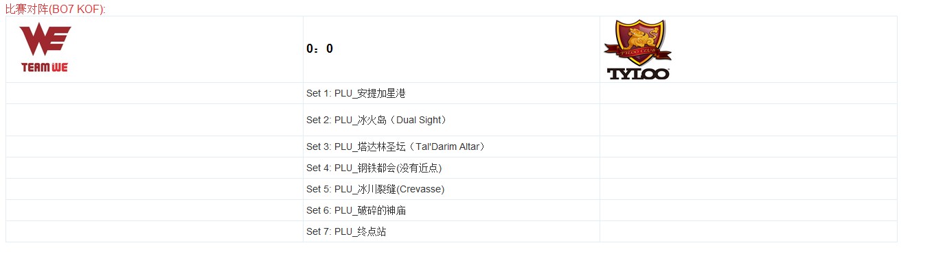 ��10��8��20��00ֱ����������ħЫ���ڶ���PSTL���ֲ�ְҵ������Ļս��WE vs Tyloo