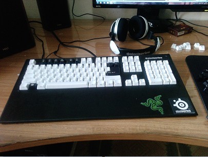 �����ױȵĴ��У�ԭ����õ���Ȼ����SteelSeries��7G�ú󡣡�����