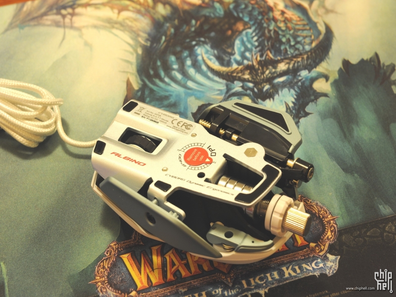 ת����ɫRAT7�����ε�.Cyborg RAT 7 Albino Edition