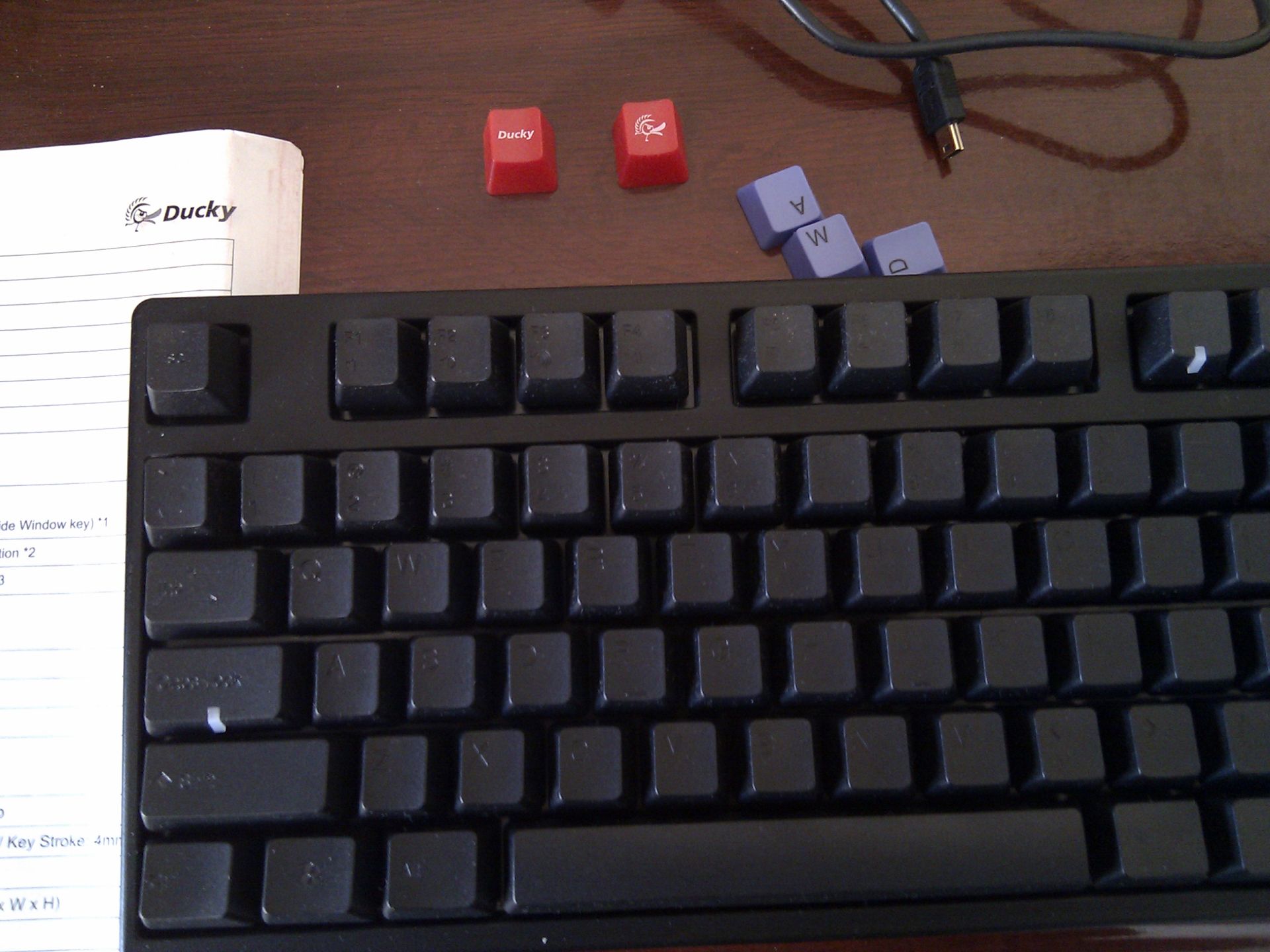 ����Ducky�����������PLU���޿���.ȫ��9��.