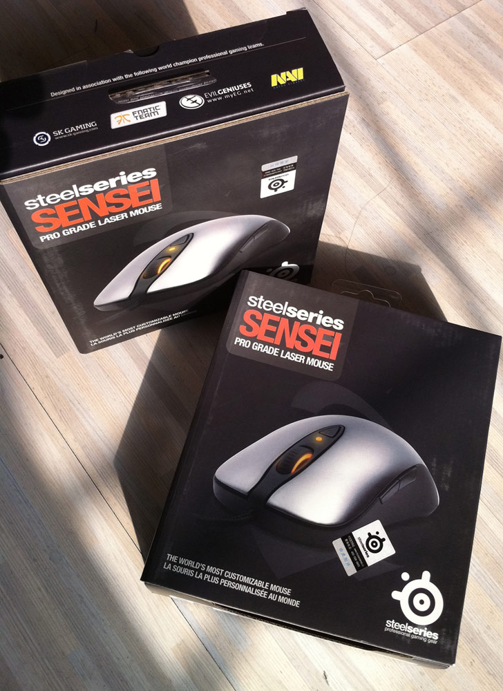 ��� SteelSeries Sensei�������˻ؼҹ��꣡