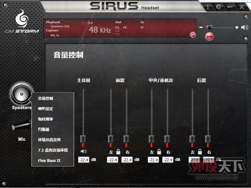 红点荣誉 CMSTORM SIRUS天狼星 5.1声道耳麦评测