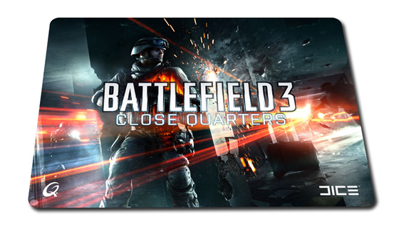 QPAD CT BF3-CQ限量版鼠标垫上市（战地3最新款）国内开始预售了