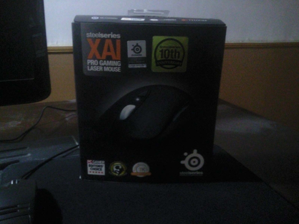 steelseries XAI Laser mouse