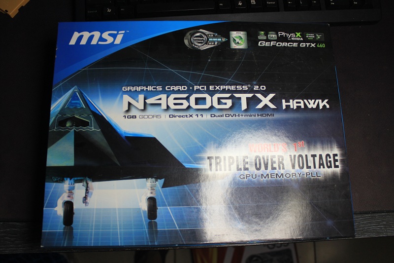 MSI ΢ N460GTX Hawk Կ 780Mhz/1Gb/3600Mhz
