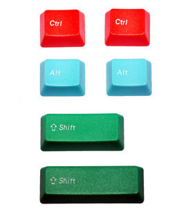 【西安】凯酷 ABS 3色 SHIFT CTRL ALT 键帽
