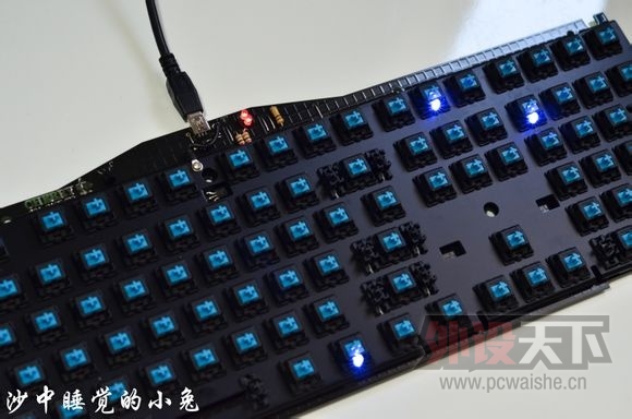 CHERRY 3850 MX3.0——拆解——改灯——丰胸篇
