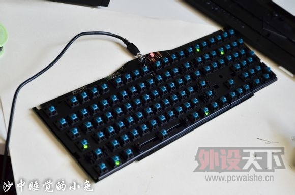 CHERRY 3850 MX3.0——拆解——改灯——丰胸篇